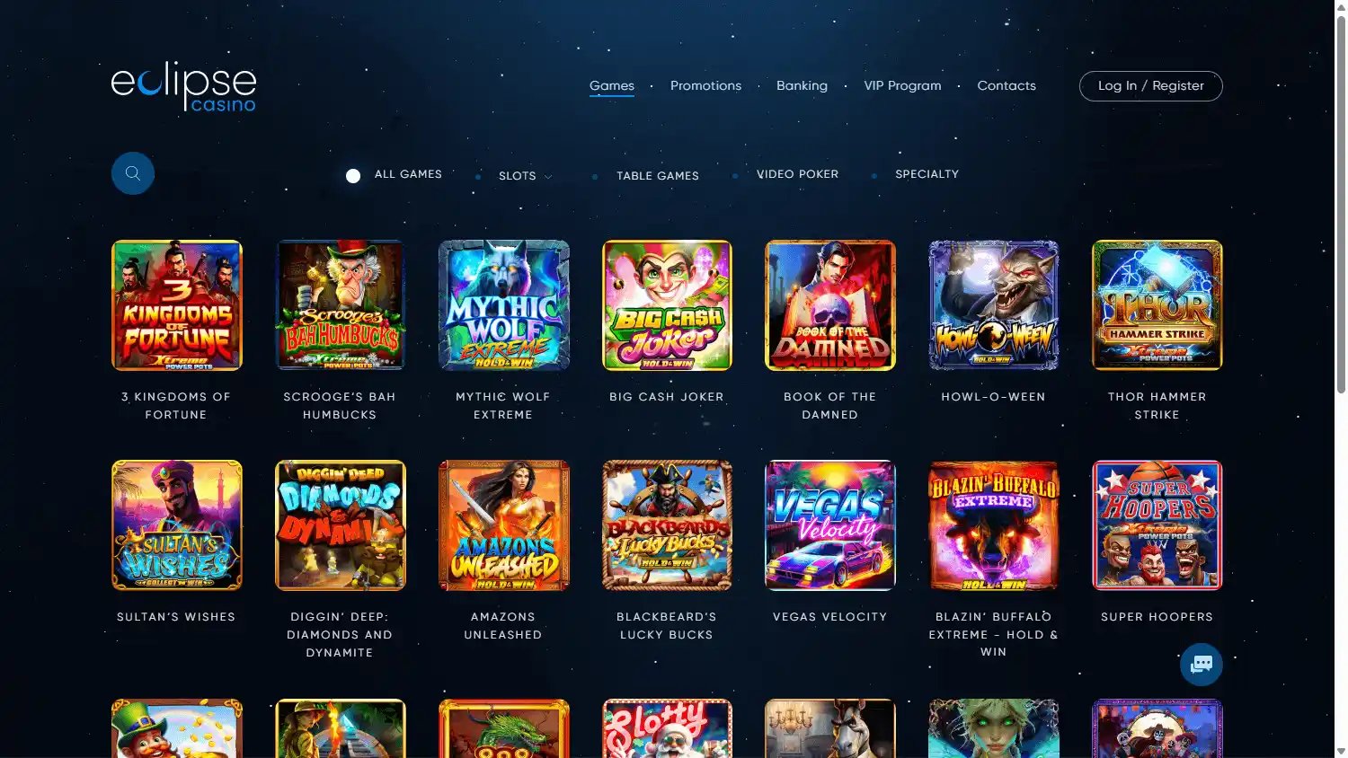 Eclipse Casino screenshot 2