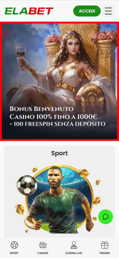 Elabet Casino screenshot 4