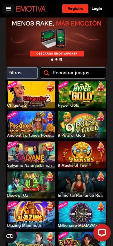Emotiva Casino screenshot 6