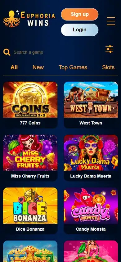 Euphoria Wins Casino screenshot 5