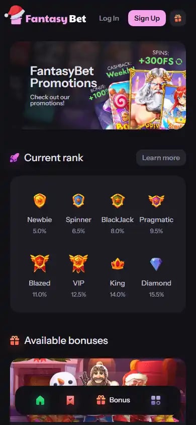 FantasyBet Casino screenshot 6