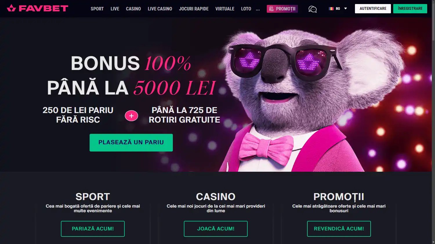 Favbet Casino RO screenshot 1