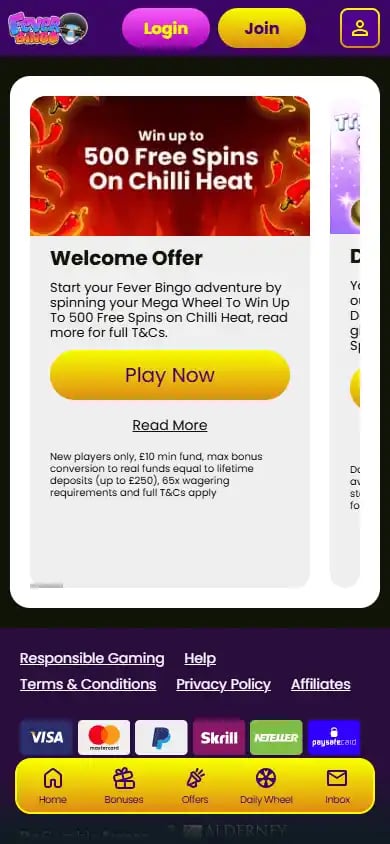 Fever Bingo Casino screenshot 6