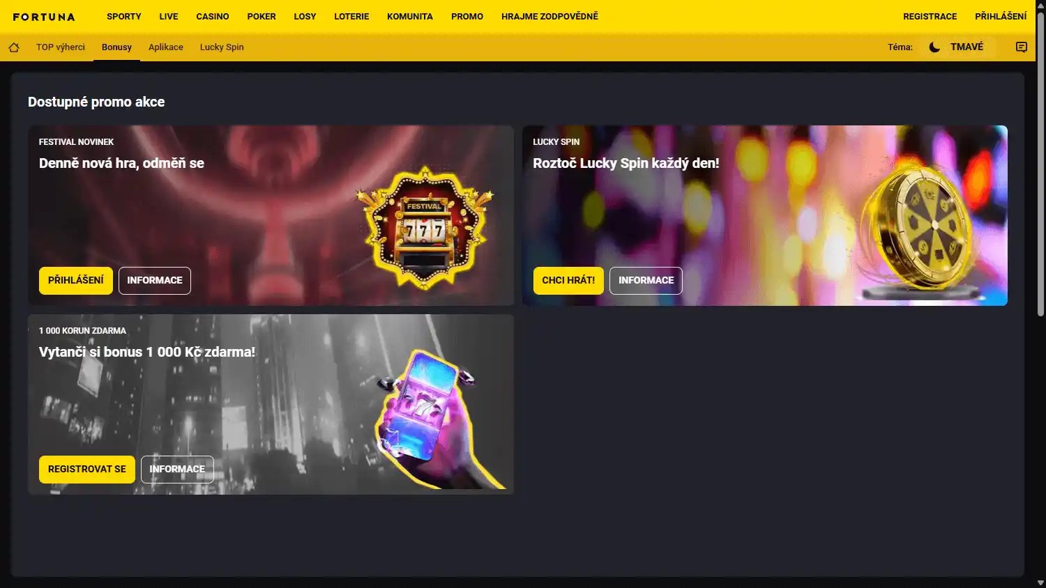 Fortuna Casino SK screenshot 4