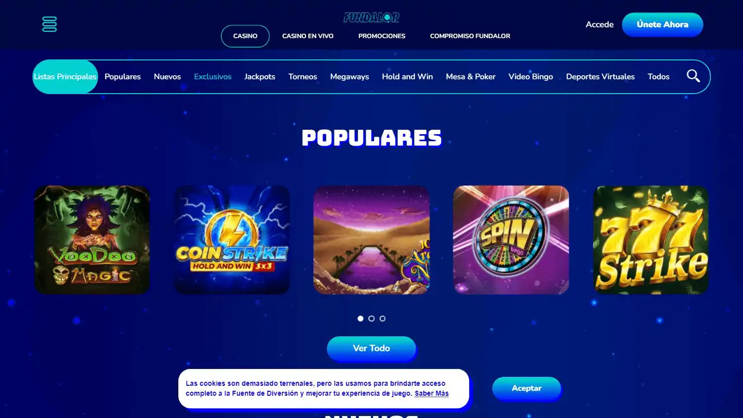 Fundalor Casino screenshot 2