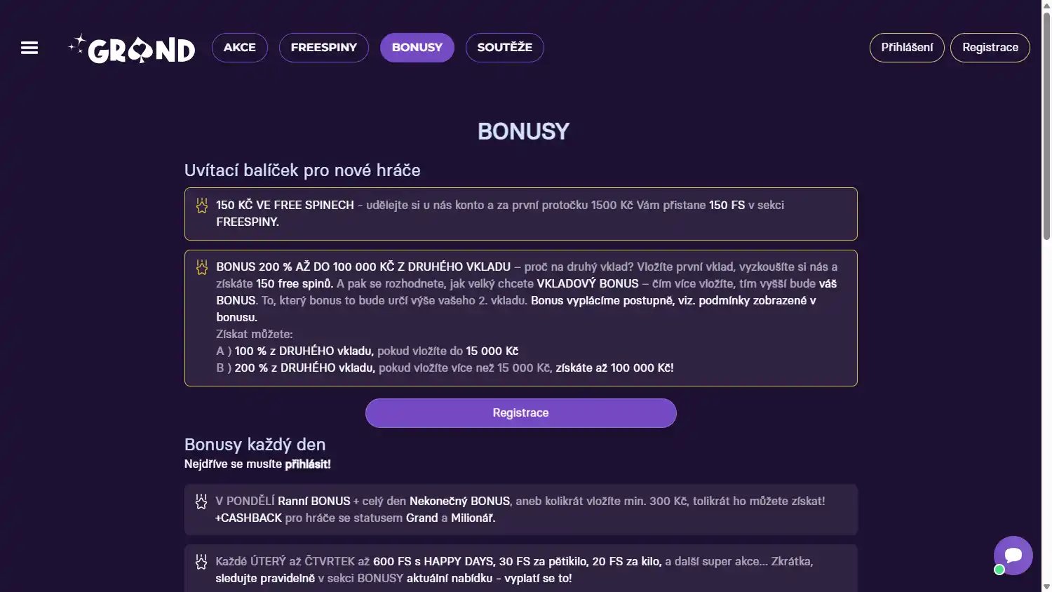 Grandwin Casino screenshot 2