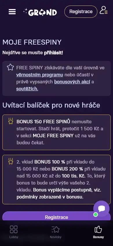 Grandwin Casino screenshot 4