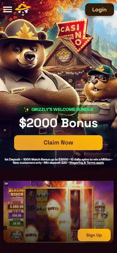 Grizzly's Quest Casino screenshot 3