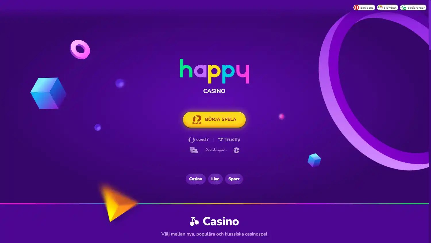 Happy Casino screenshot 1