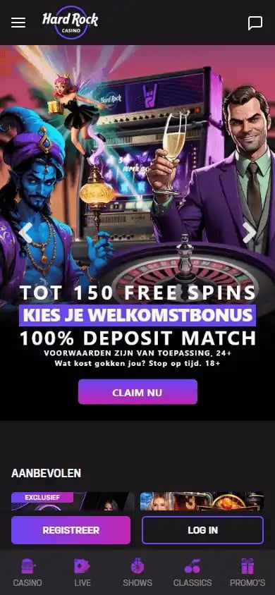 Hard Rock Casino NL screenshot 4