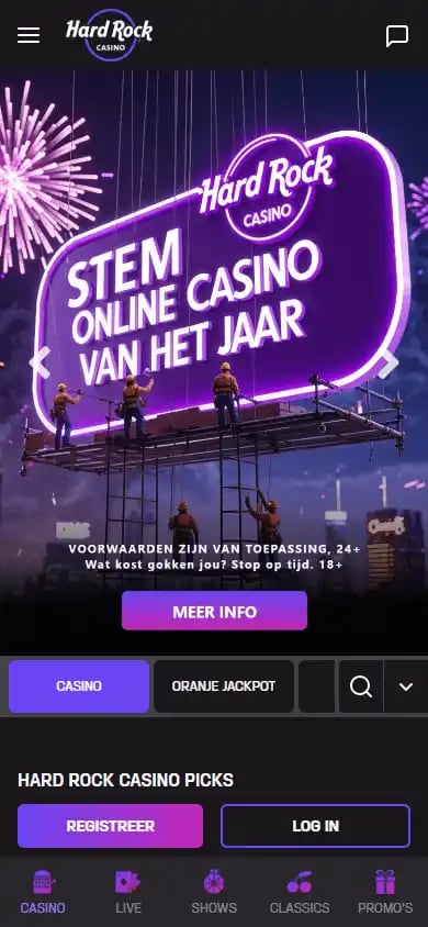 Hard Rock Casino NL screenshot 5