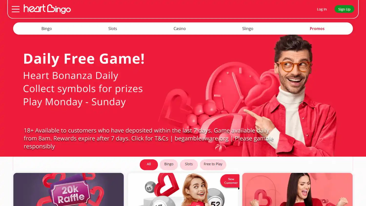 Heart Bingo Casino screenshot 3