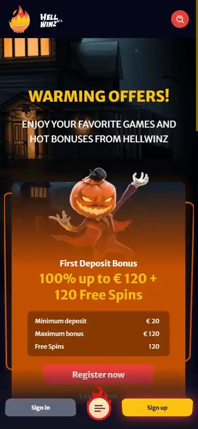 HellWinz Casino screenshot 6