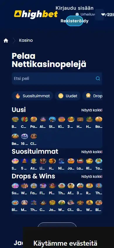 highbet Casino screenshot 5