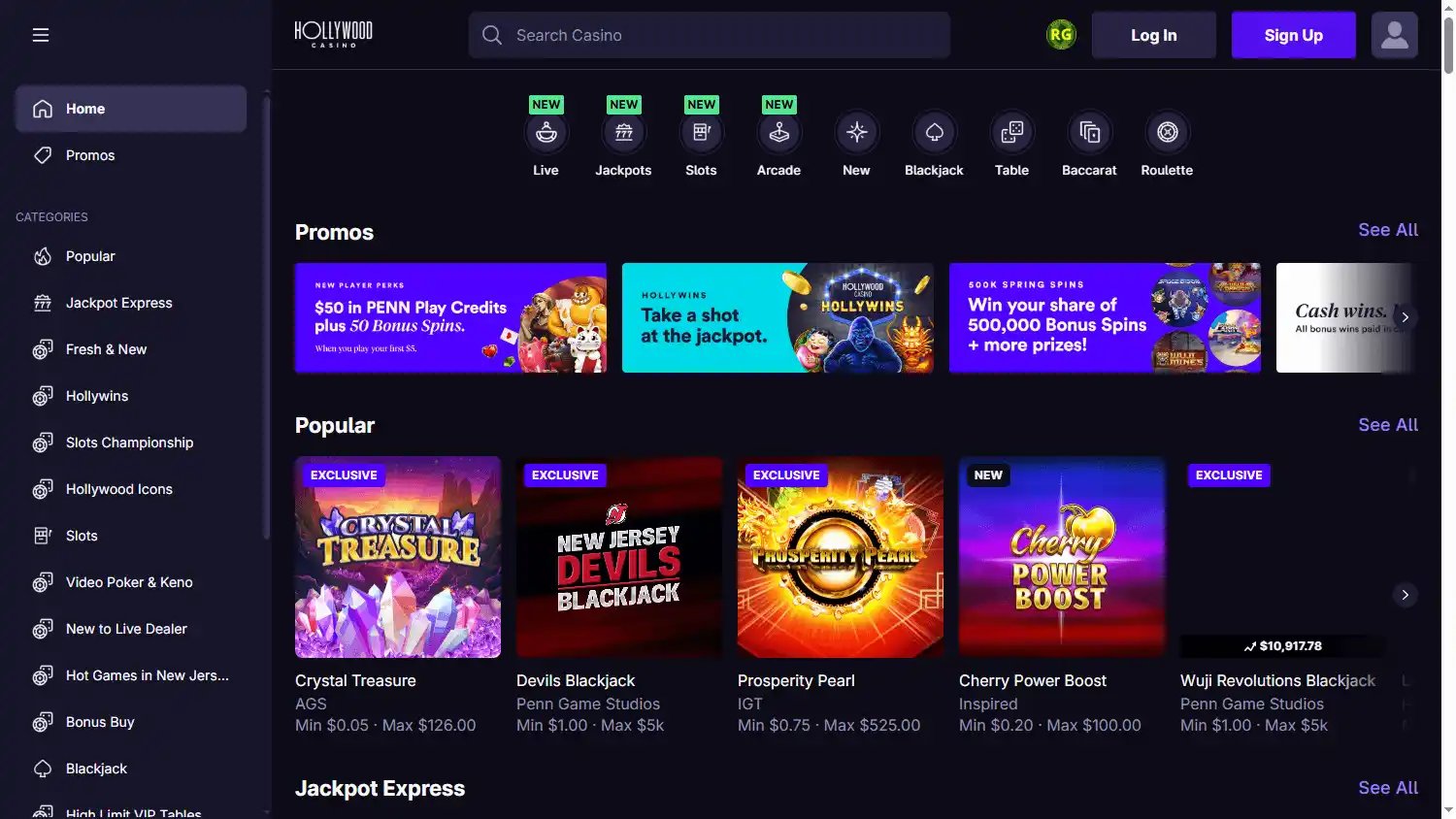 Hollywood Casino screenshot 1