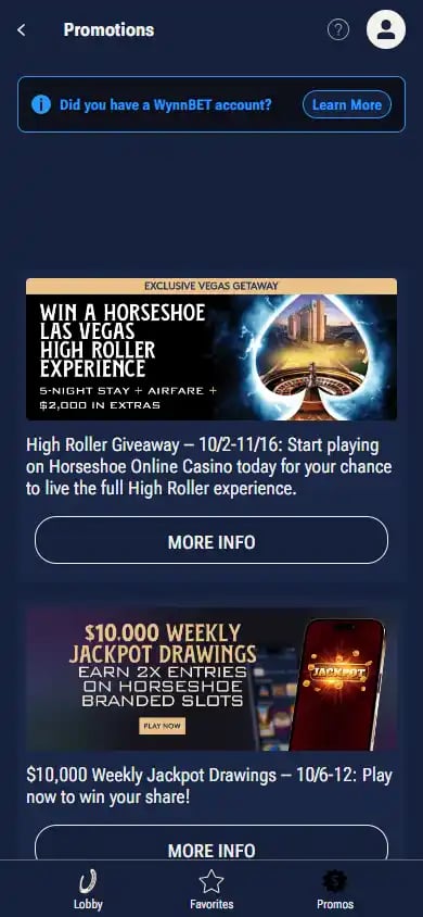 Horseshoe Casino screenshot 4