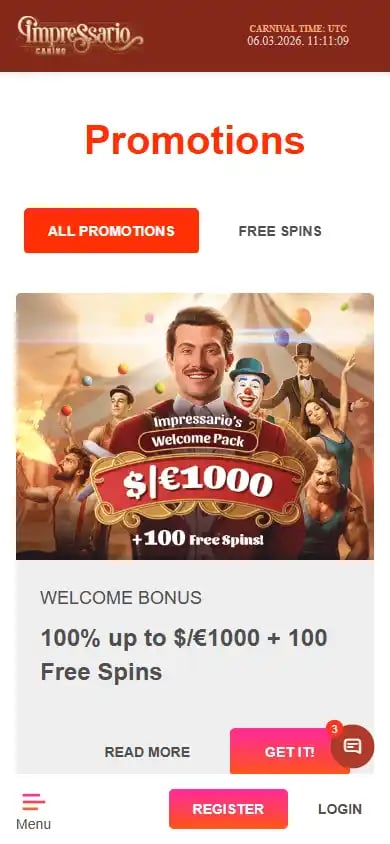 Impressario Casino screenshot 6