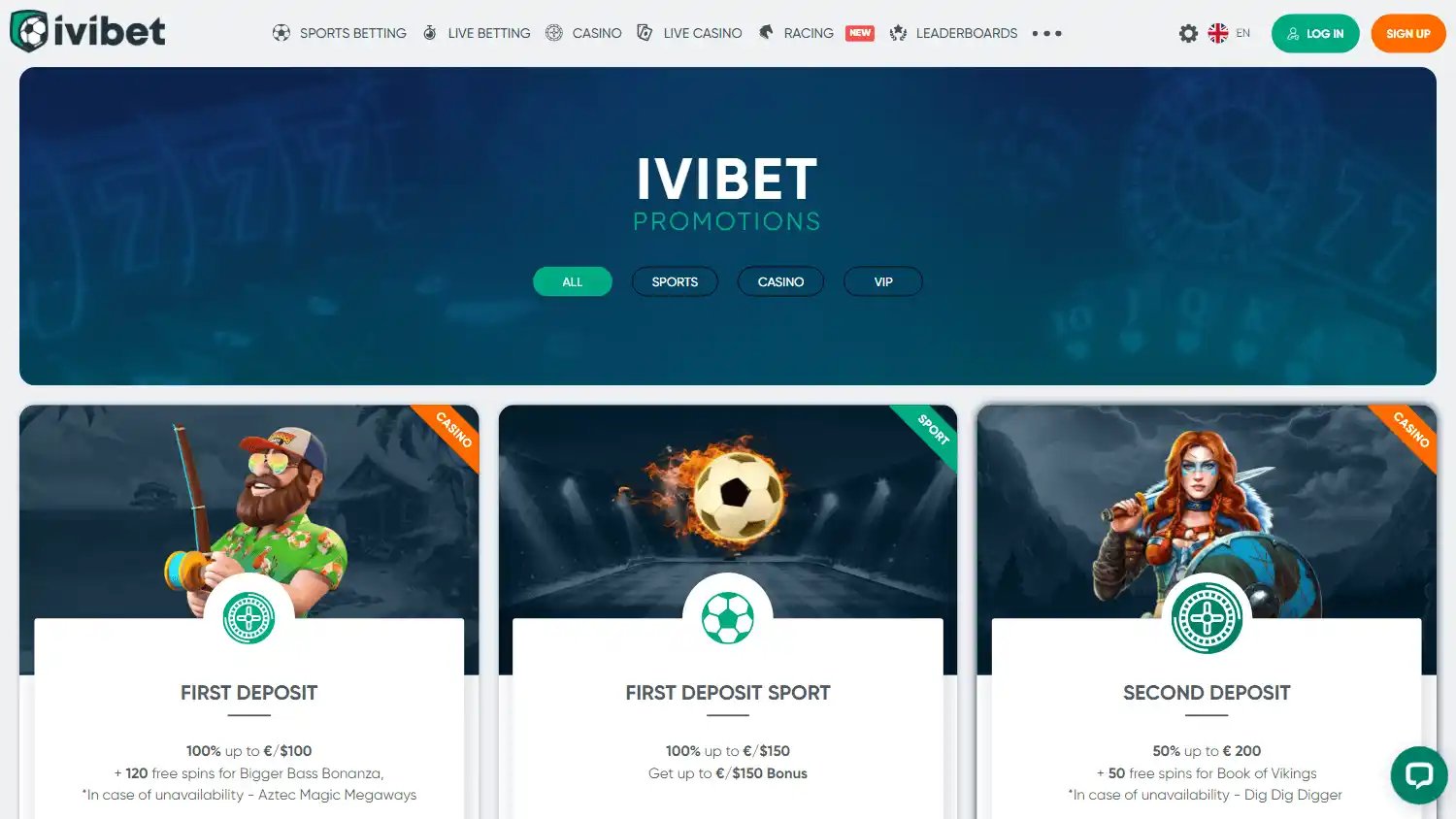 IviBet Casino screenshot 2