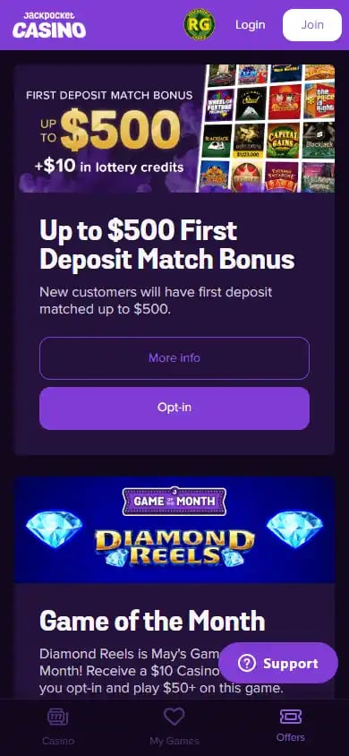 Jackpocket Casino screenshot 6