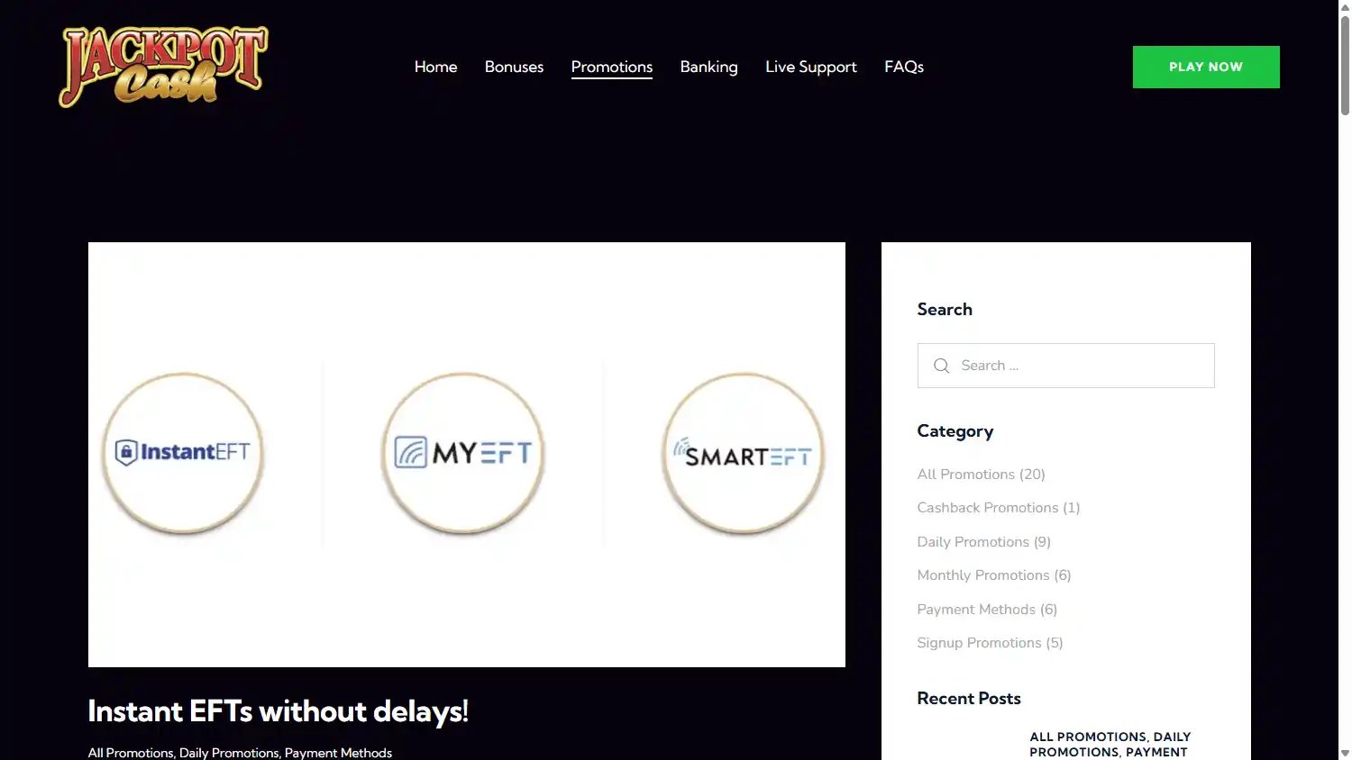 Jackpot Cash Casino screenshot 3