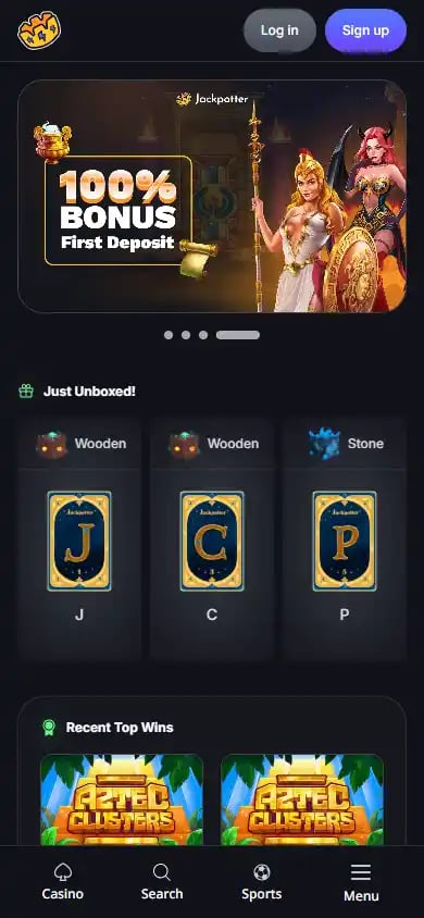 Jackpotter Casino screenshot 4