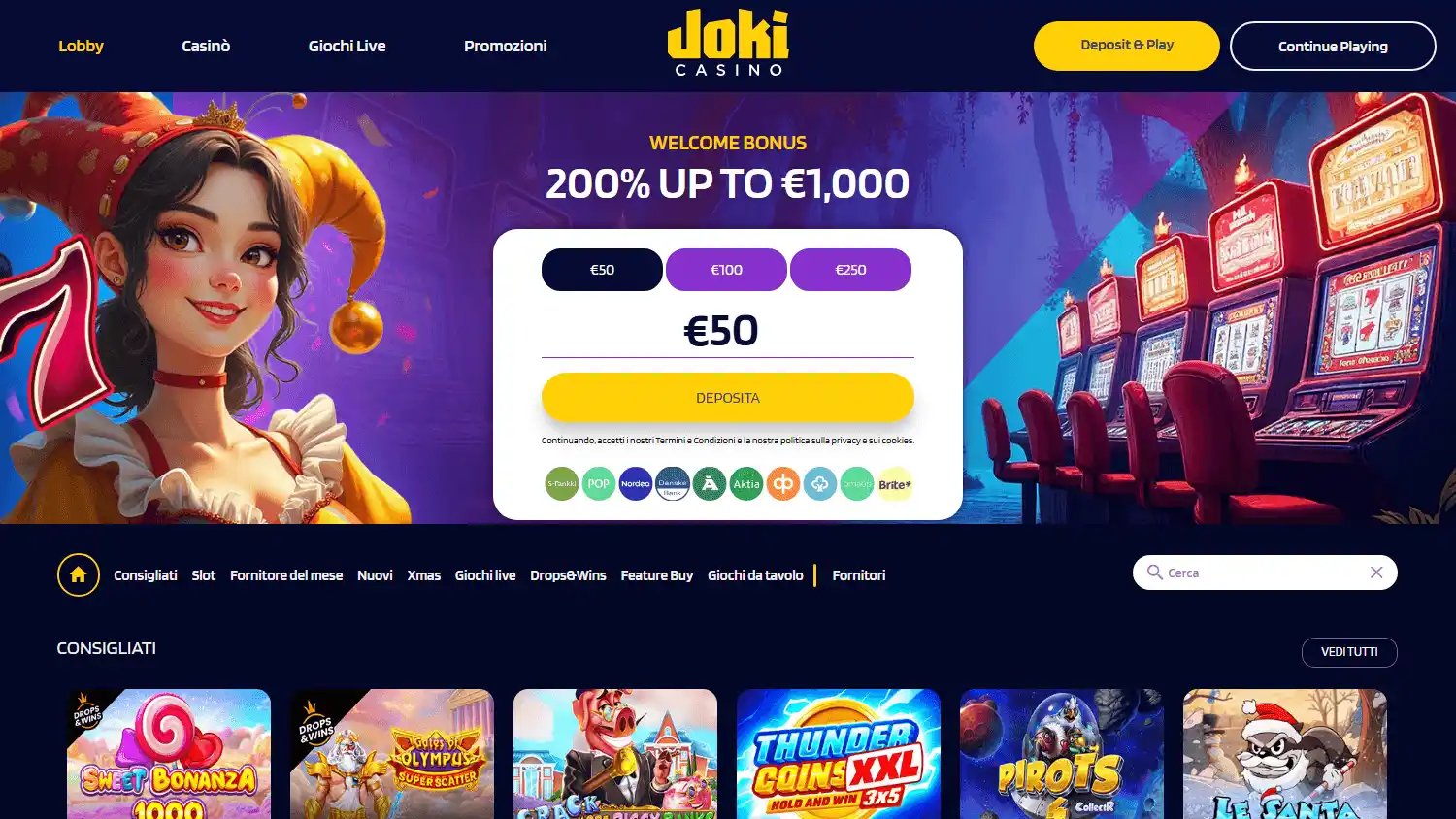 JokiCasino screenshot 1