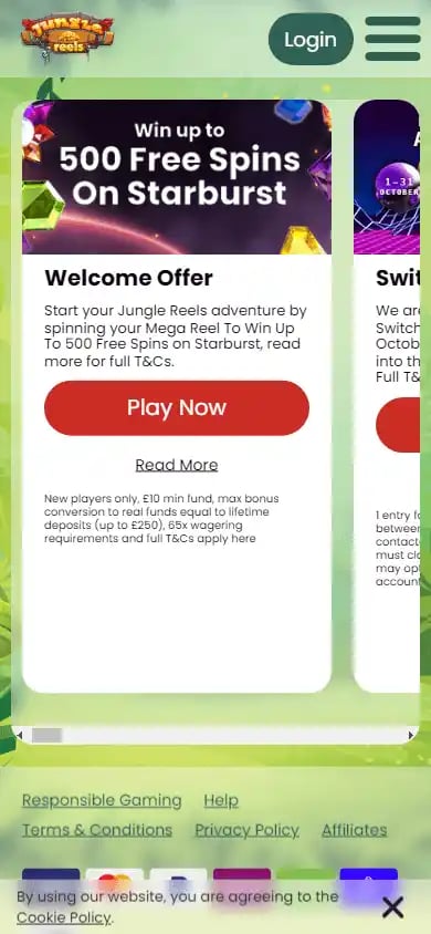 Jungle Reels Casino screenshot 6