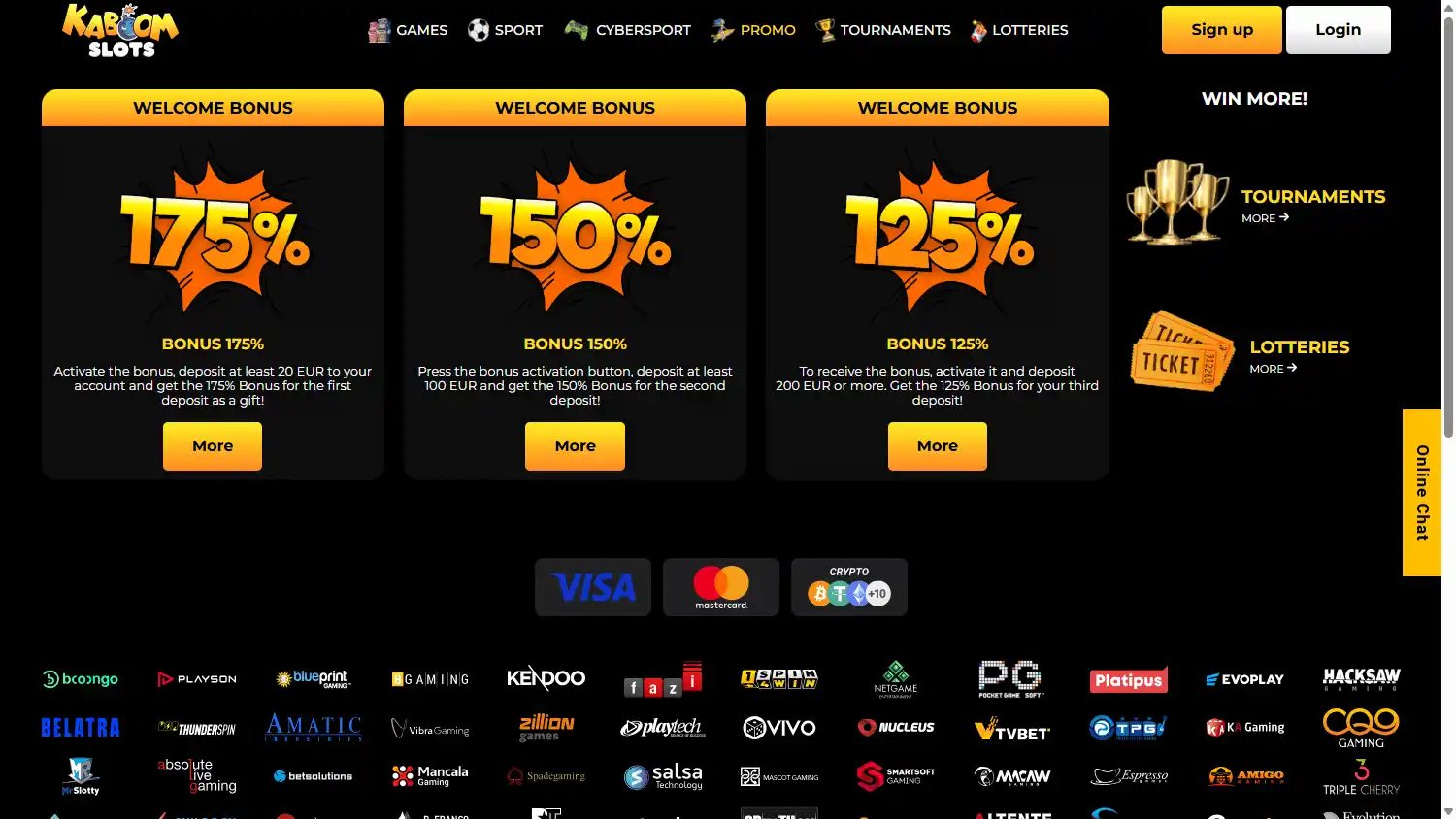 KaboomSlots Casino screenshot 3
