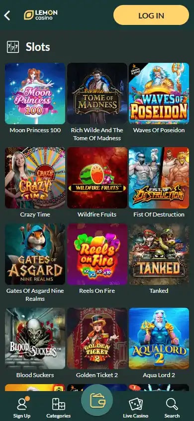 Lemon Casino screenshot 5