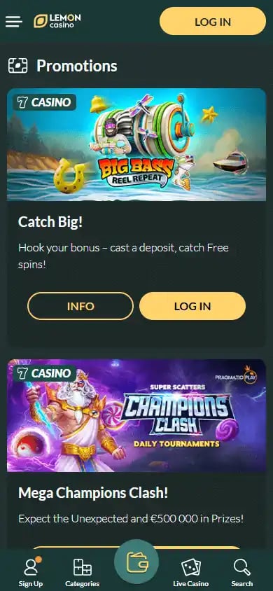 Lemon Casino screenshot 6