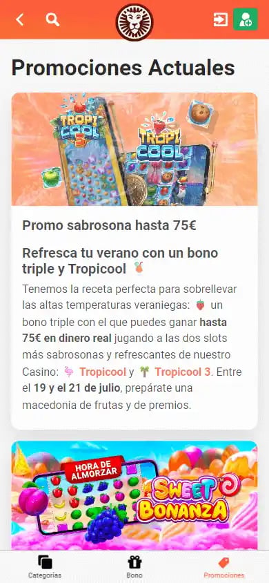 LeoVegas Casino ES screenshot 6