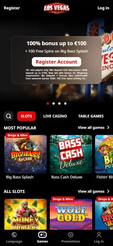 LosVegas Casino screenshot 5