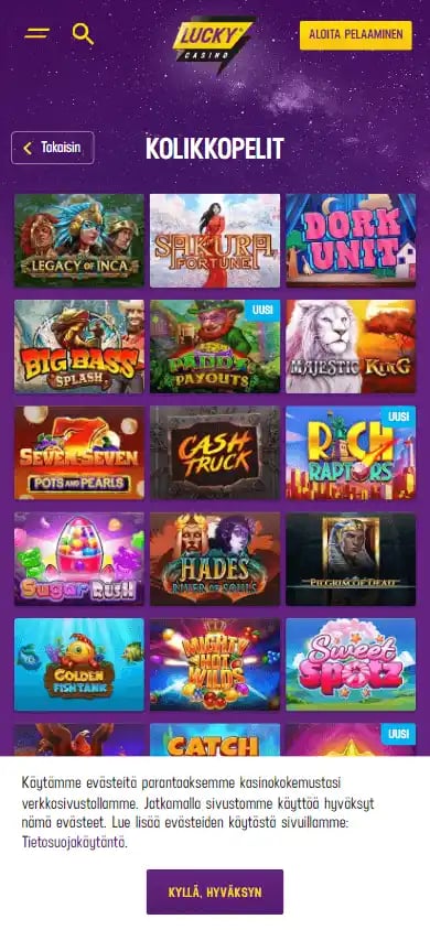 Lucky Casino screenshot 5