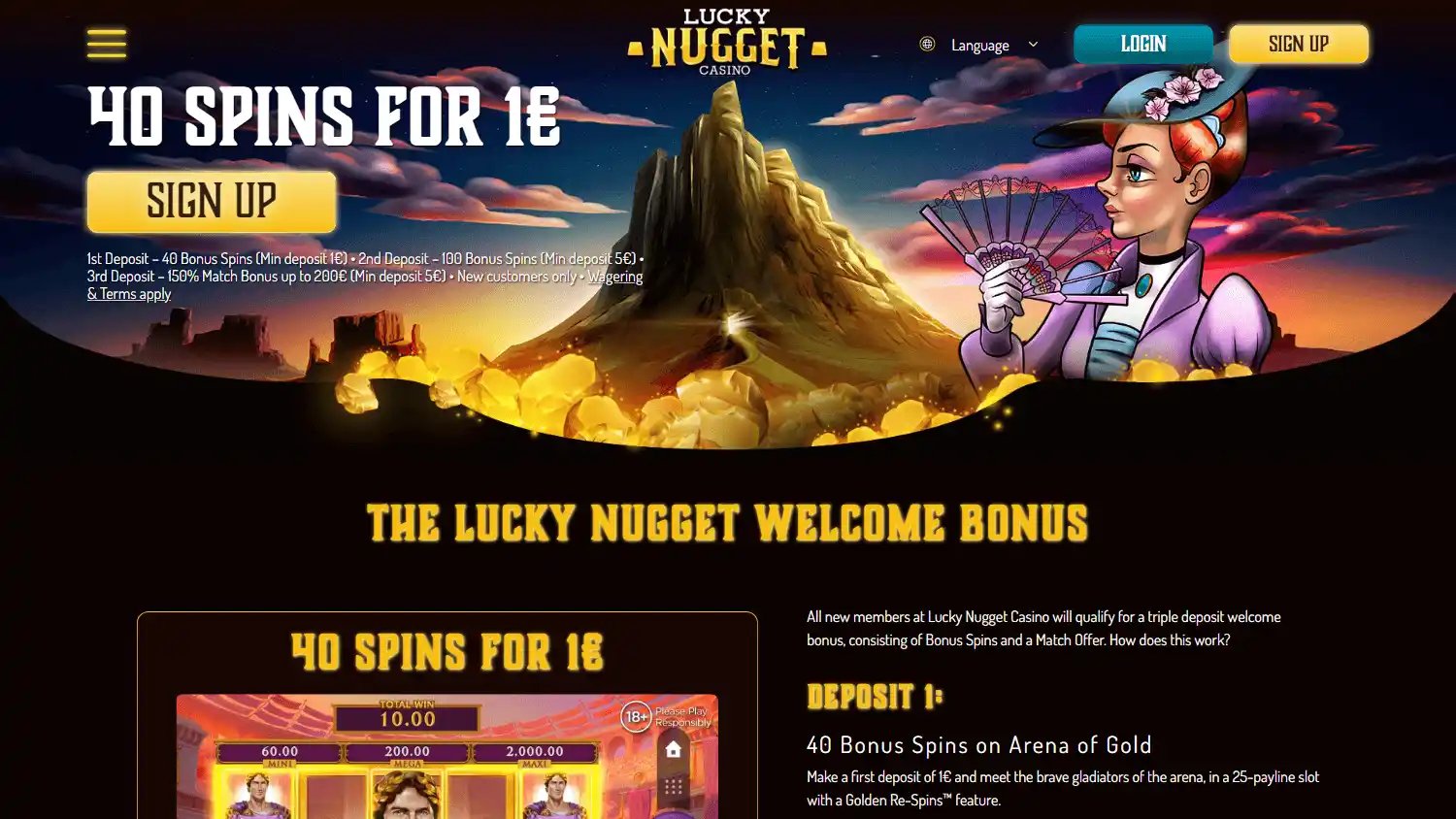 Lucky Nugget Casino screenshot 3