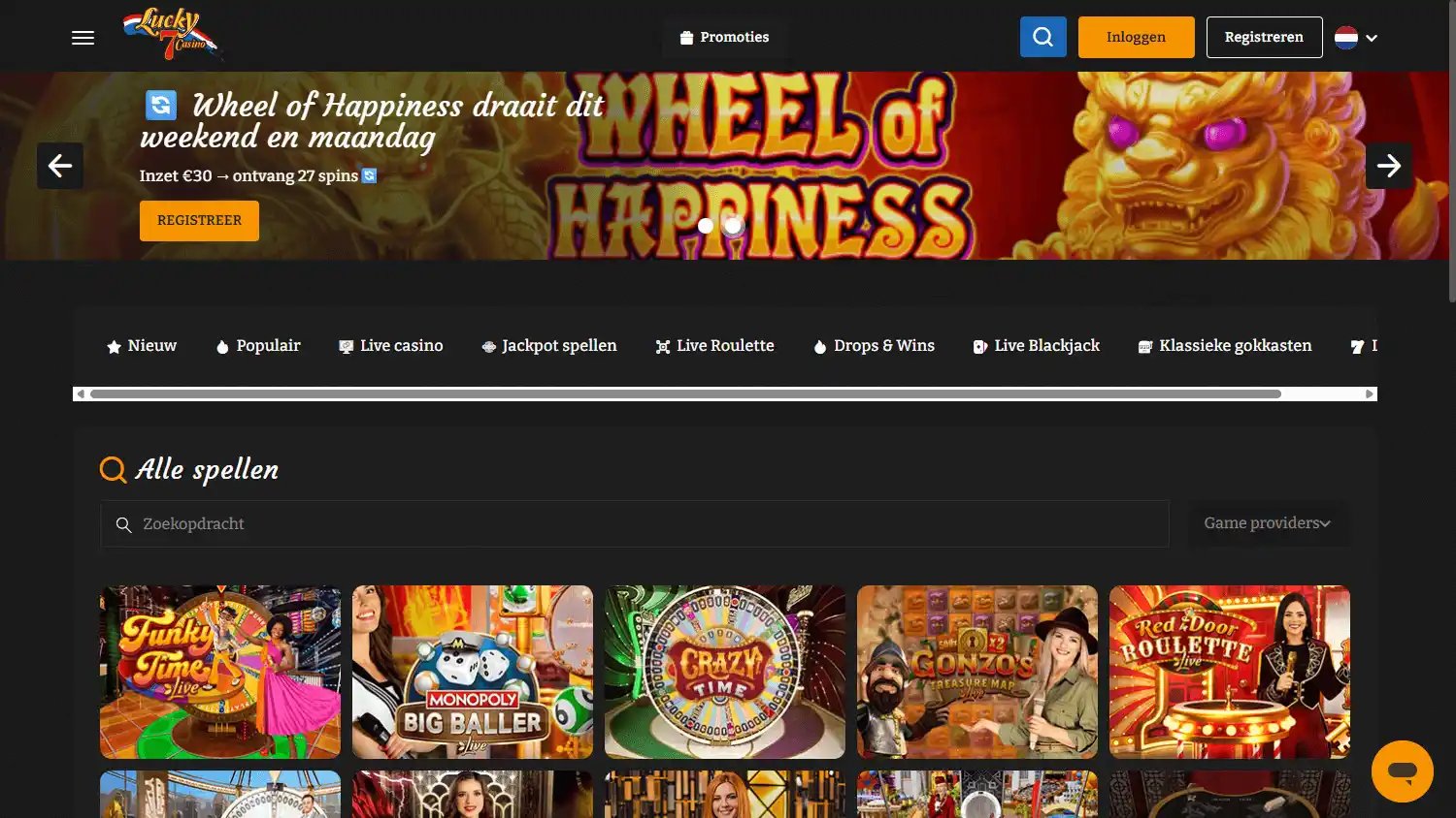 Lucky7 Casino screenshot 2