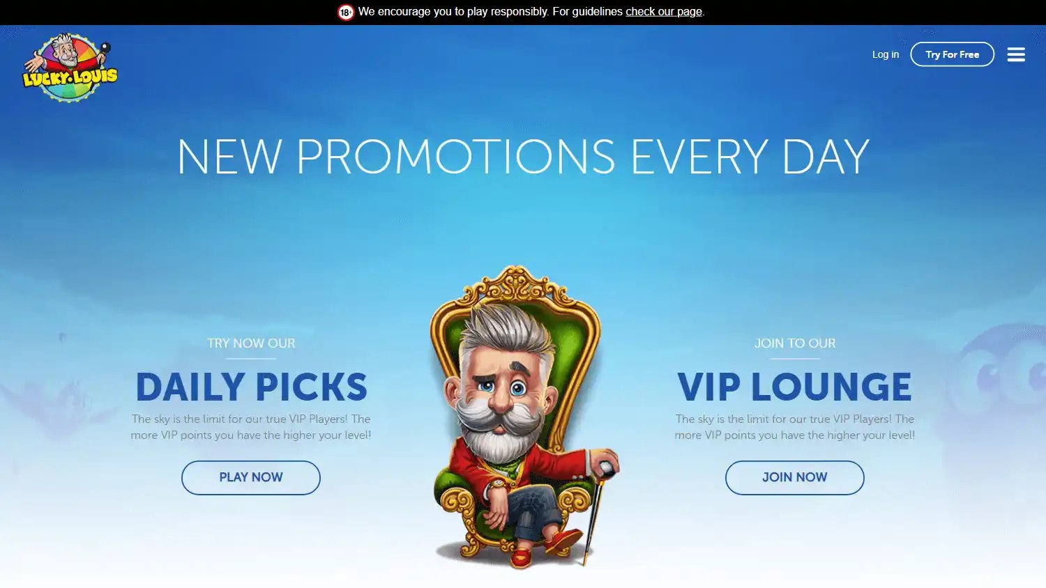 LuckyLouis Casino DE screenshot 4