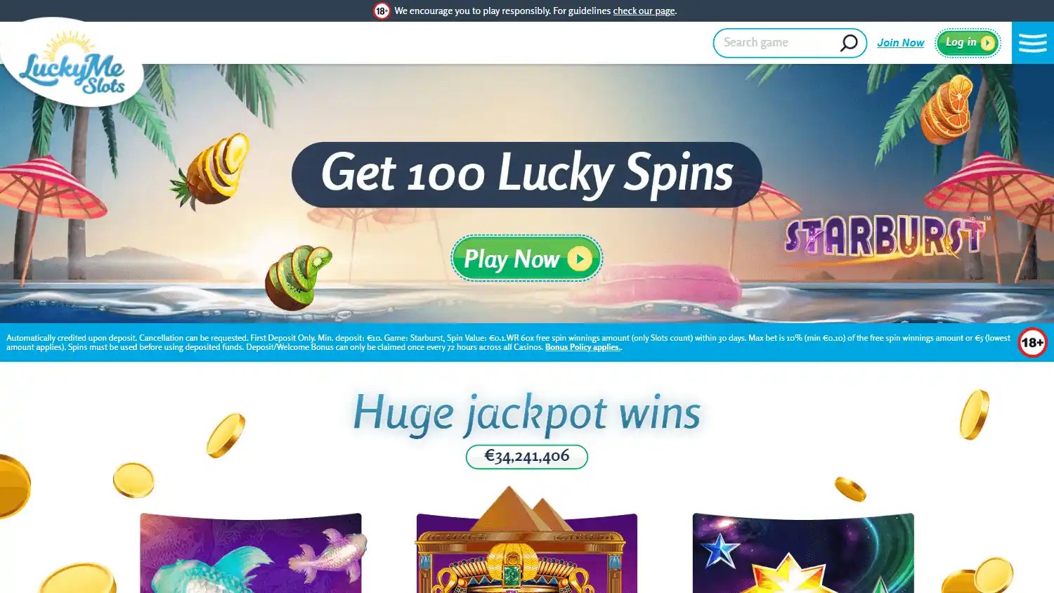 LuckyMe Slots Casino screenshot 1