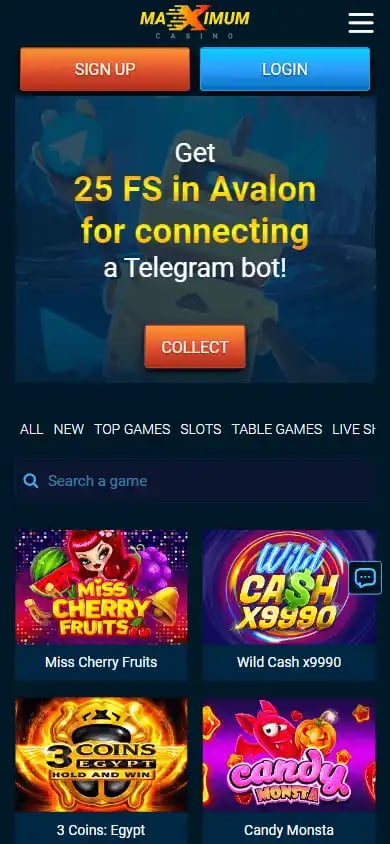 Maximum Casino screenshot 4