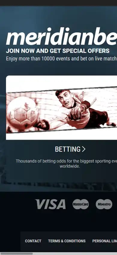 Meridianbet Casino screenshot 5