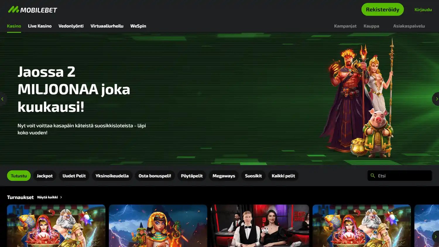 Mobilebet Casino screenshot 1