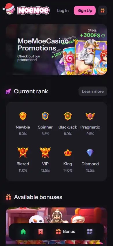 MoeMoe Casino screenshot 6