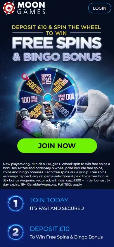 Moon Games Casino screenshot 2