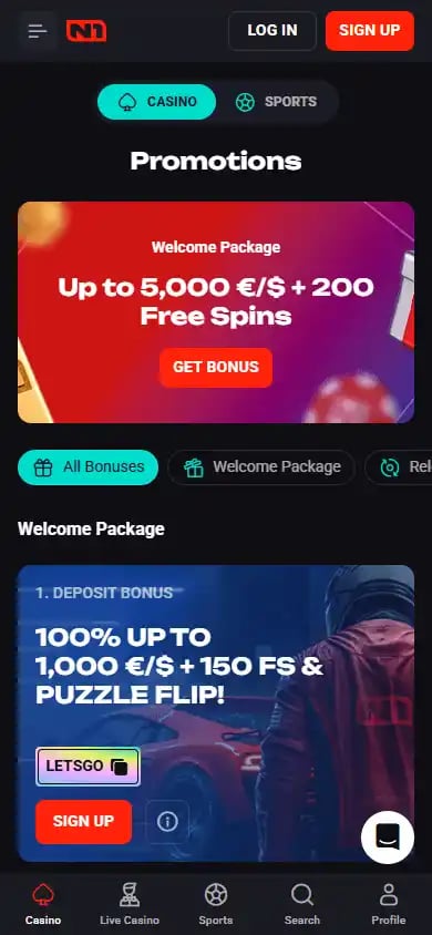 N1 Bet Casino screenshot 6