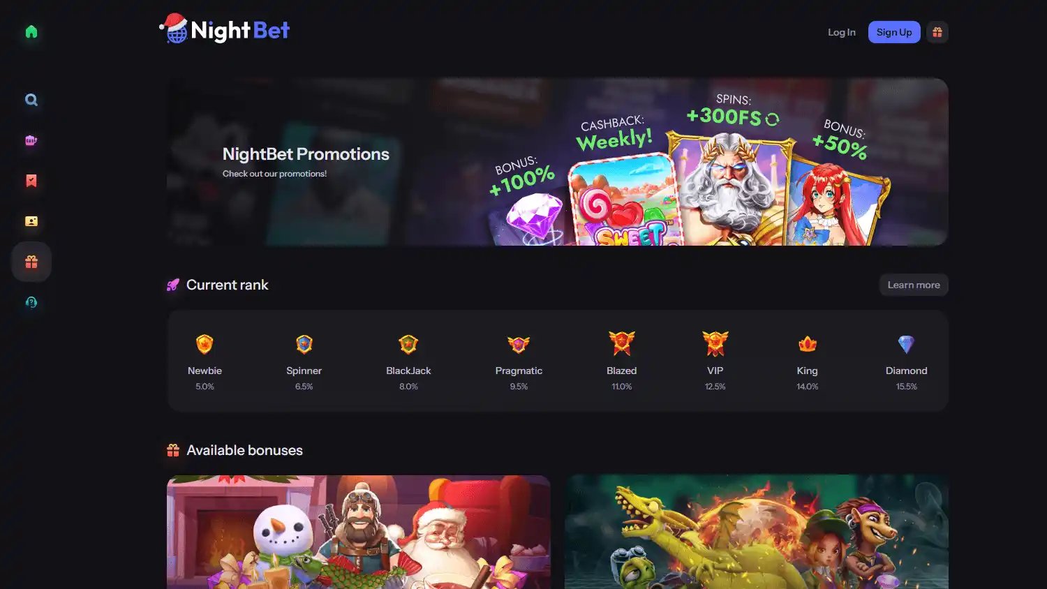 NightBet Casino screenshot 3
