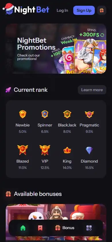 NightBet Casino screenshot 6