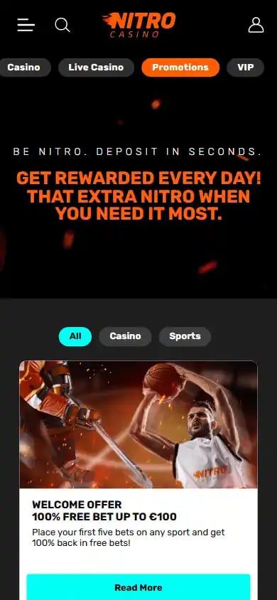Nitro Casino screenshot 6