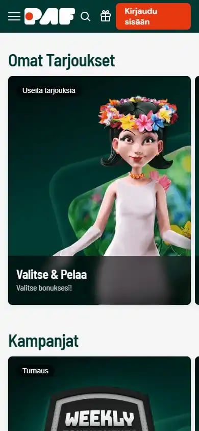 Paf Casino screenshot 6
