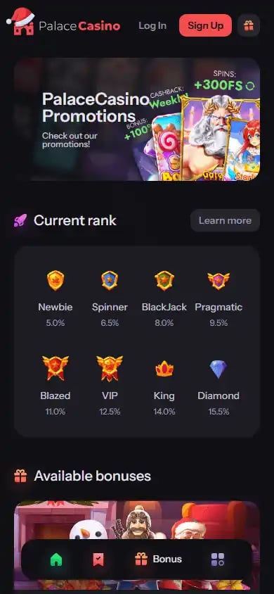 Palace Casino screenshot 6