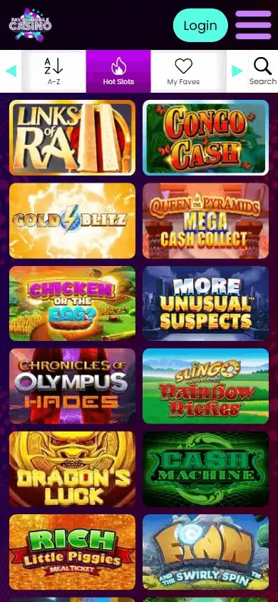 Pay By Mobile Casino screenshot 5
