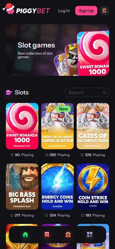 PiggyBet Casino screenshot 5